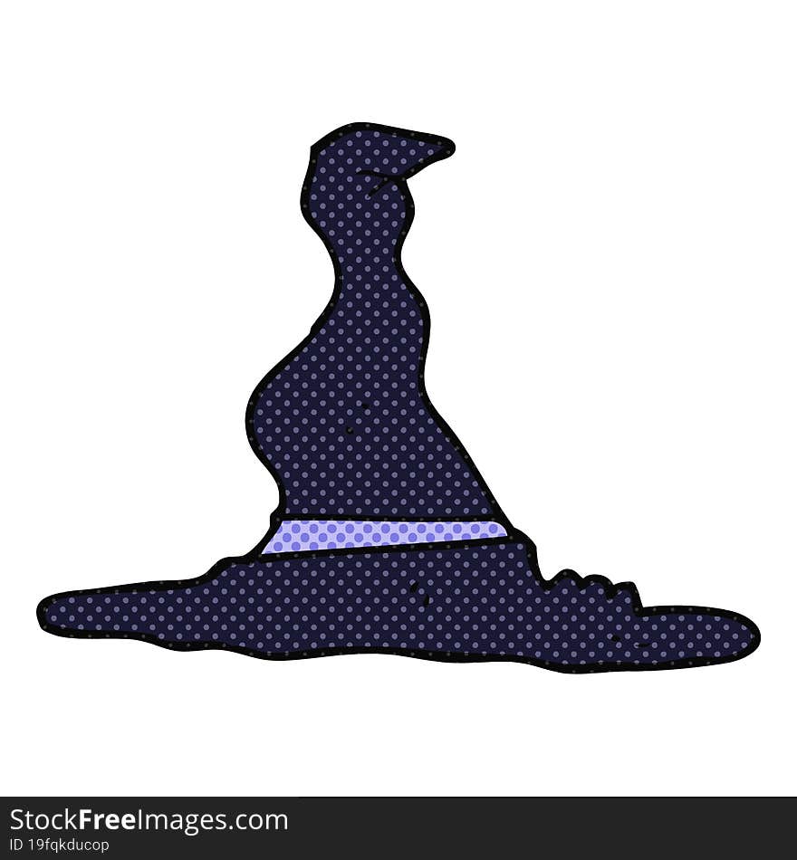 Cartoon Witch S Hat