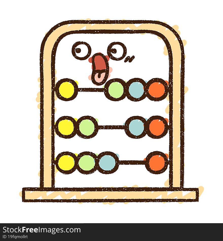 Abacus Chalk Drawing