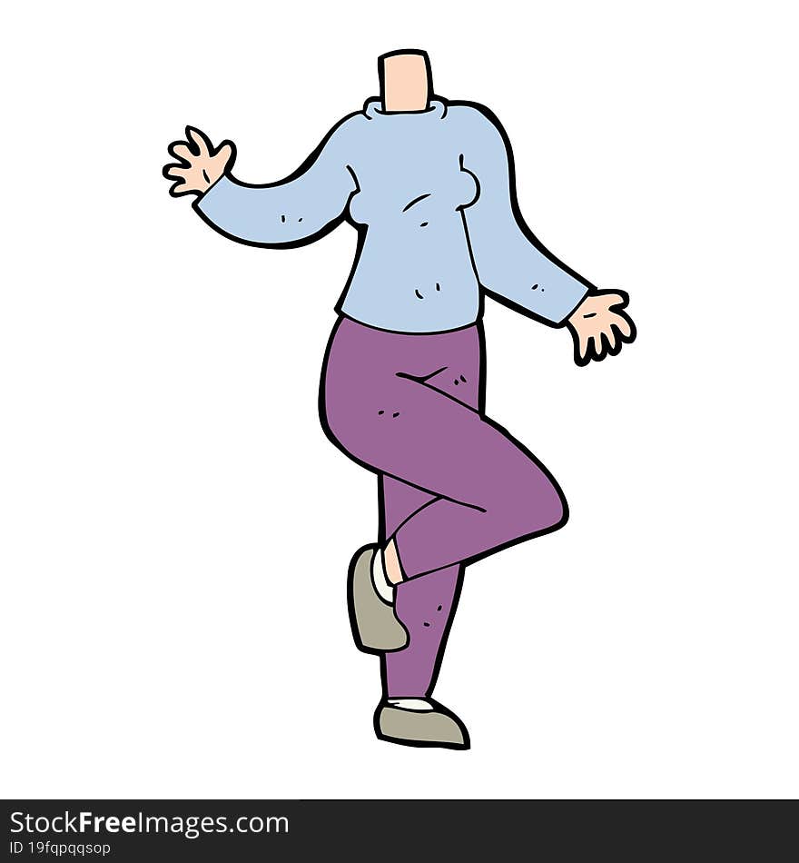 cartoon body (mix and match cartoons or add own photos