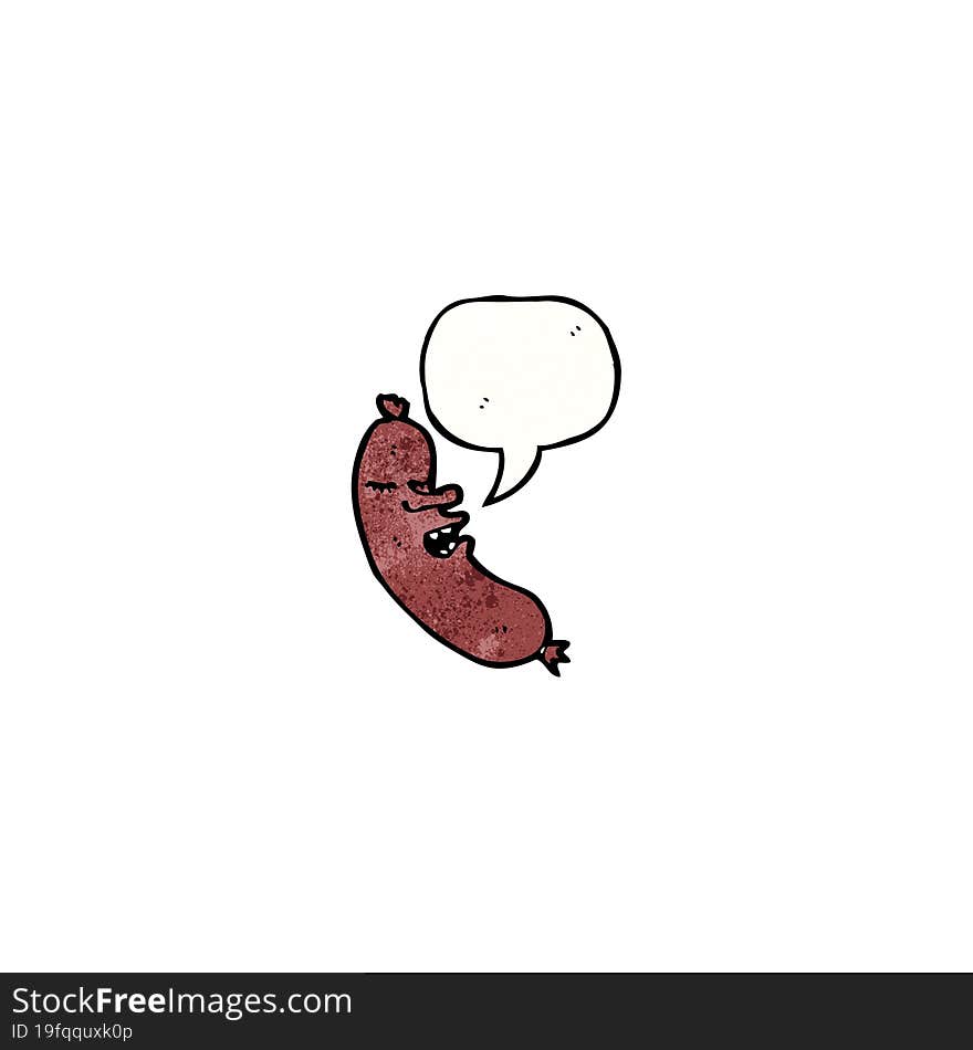 talking sausage cartoon