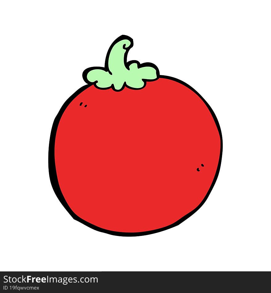 cartoon tomato