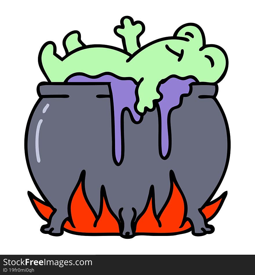 Frog In A Cauldron