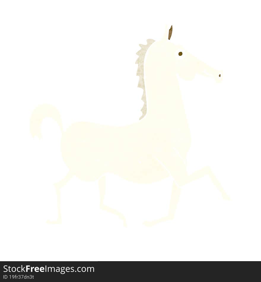 cartoon horse