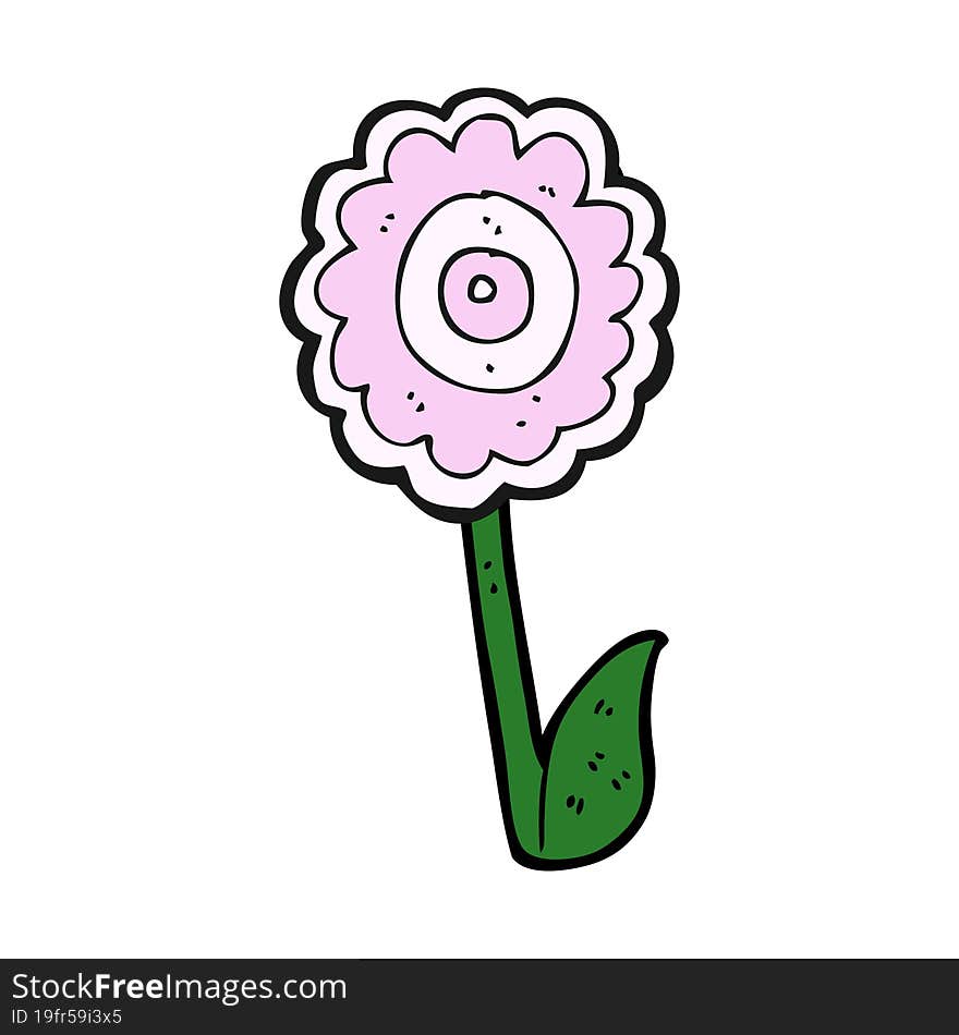 cartoon flower