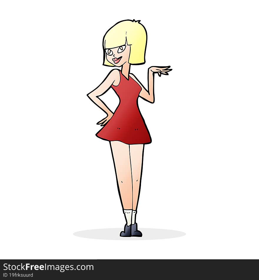 Cartoon Pretty Woman