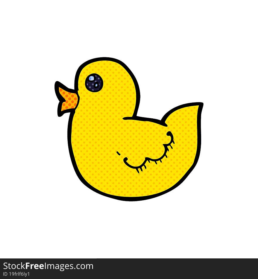 Cartoon Rubber Duck