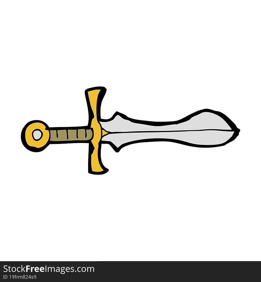 Cartoon Sword