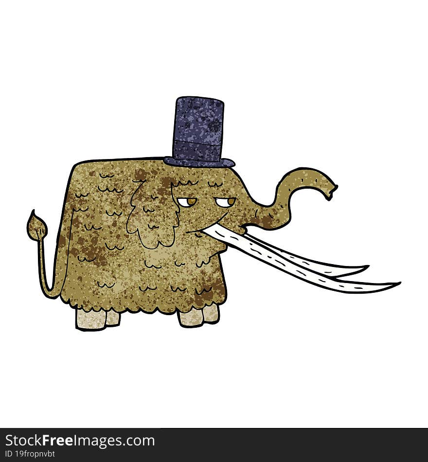 cartoon mammoth