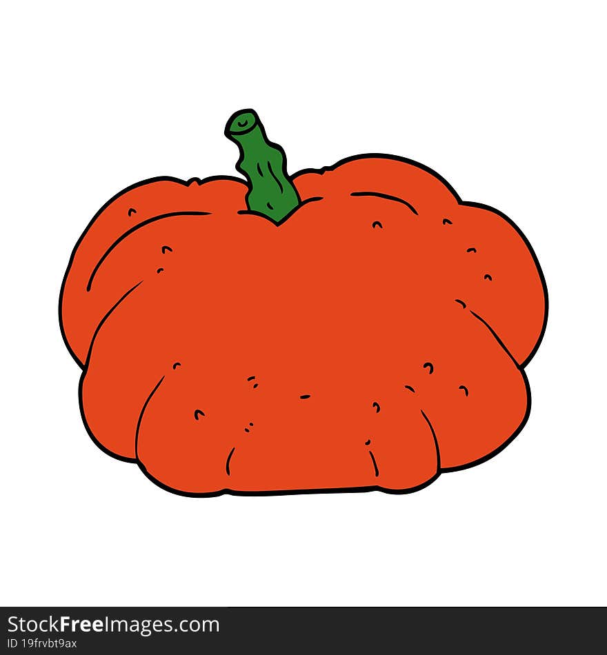 cartoon pumpkin