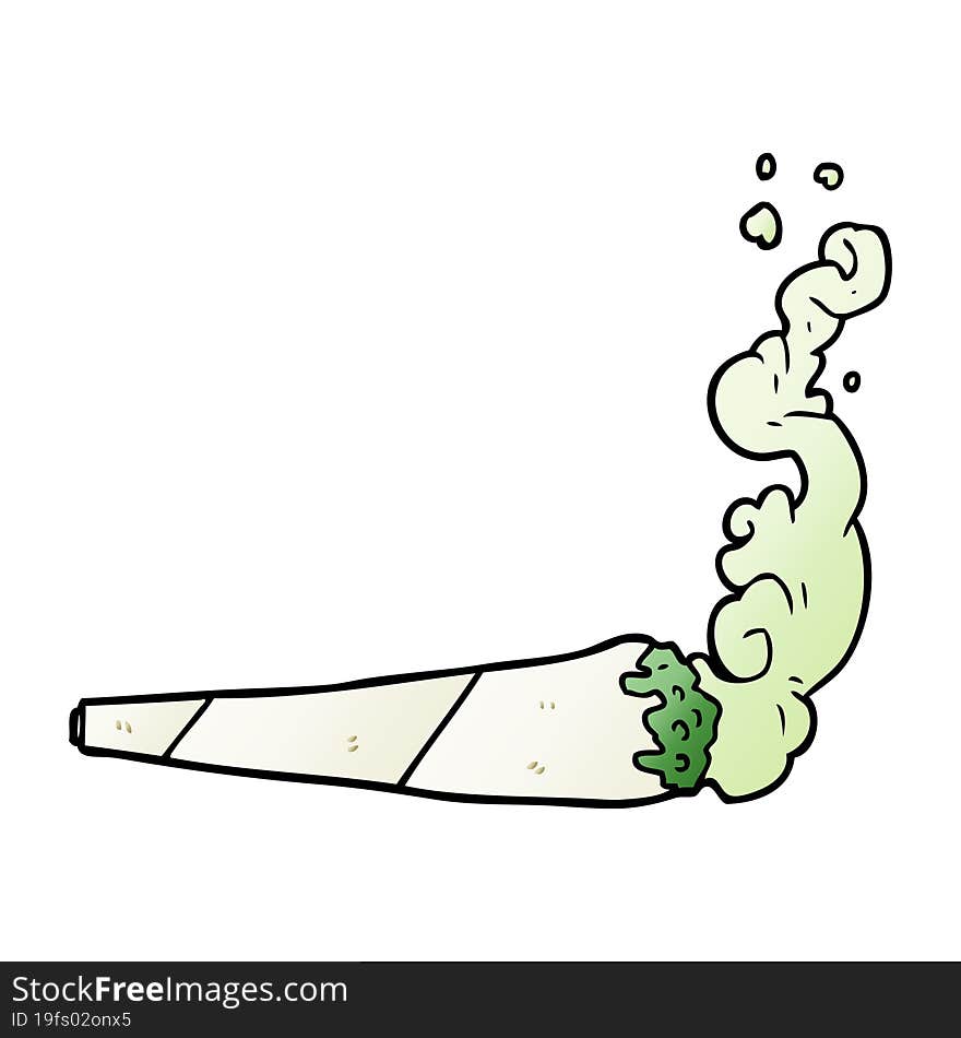 cartoon marijuiana joint. cartoon marijuiana joint