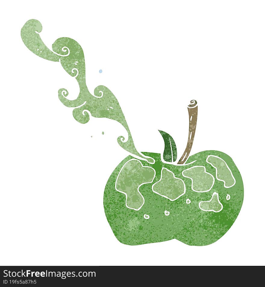 cartoon apple