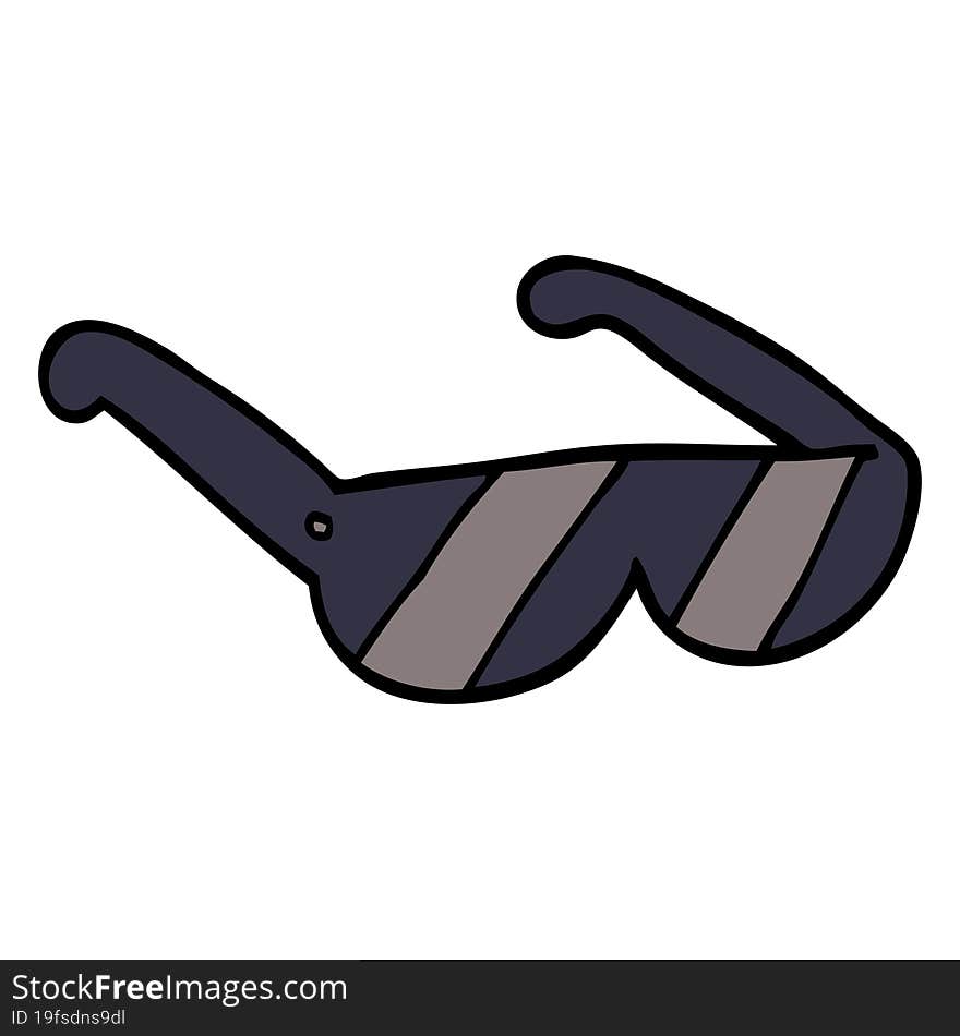 Cartoon Doodle Sunglasses