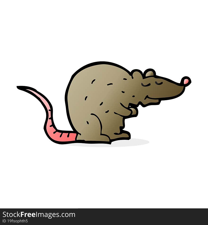 cartoon rat