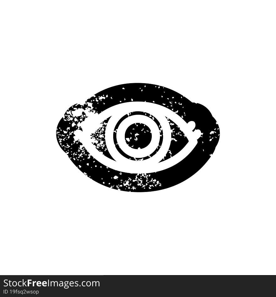 staring eye icon