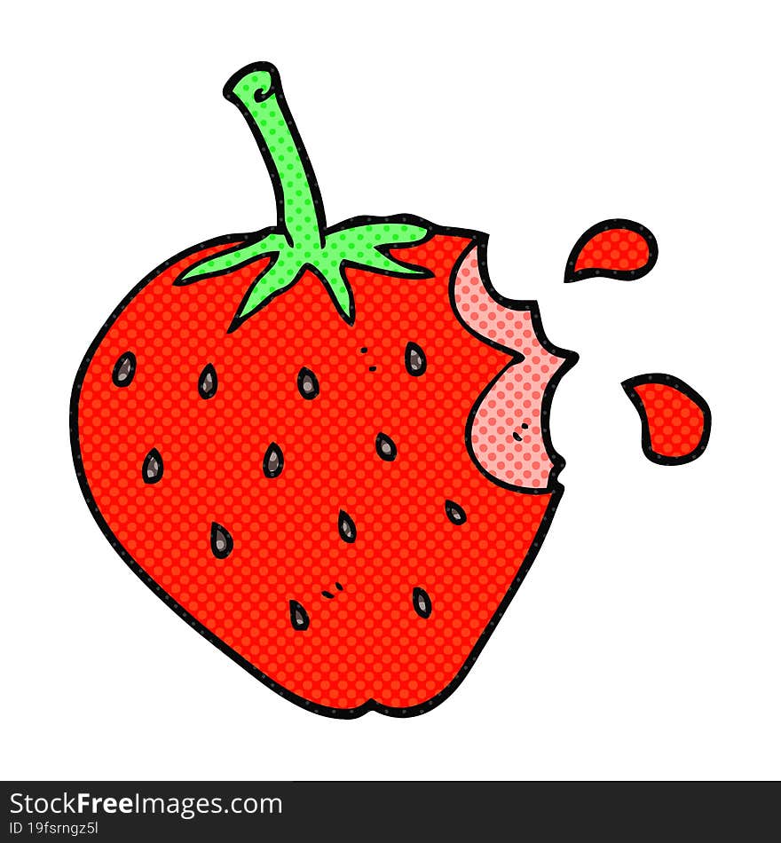 cartoon strawberry