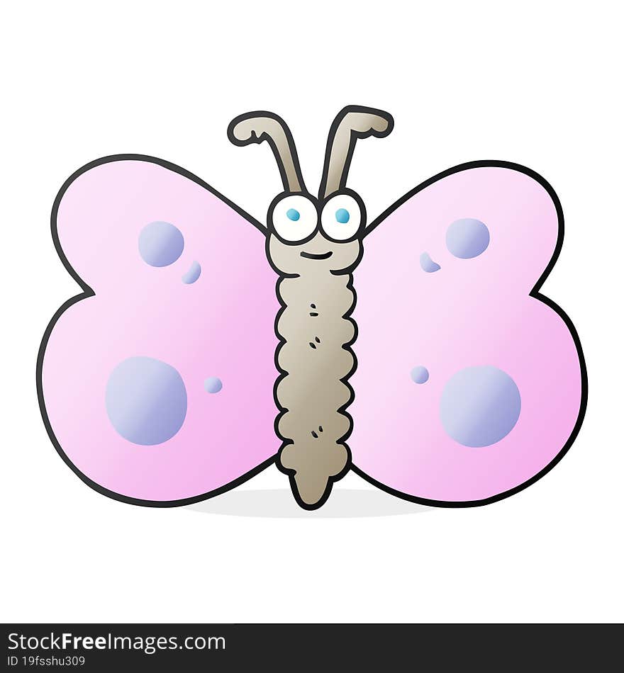 cartoon butterfly