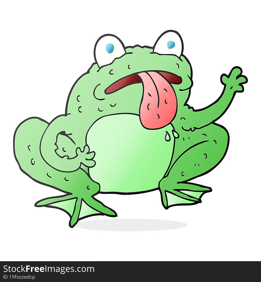 cartoon frog