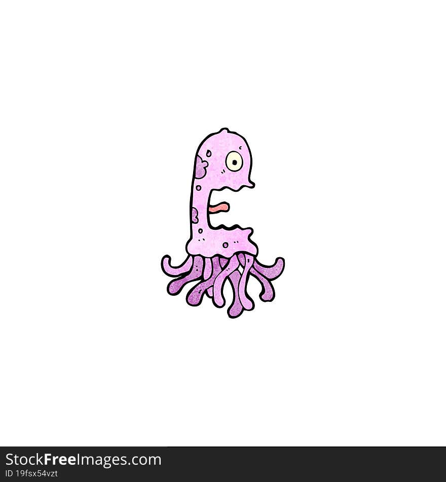 cartoon jellyfish