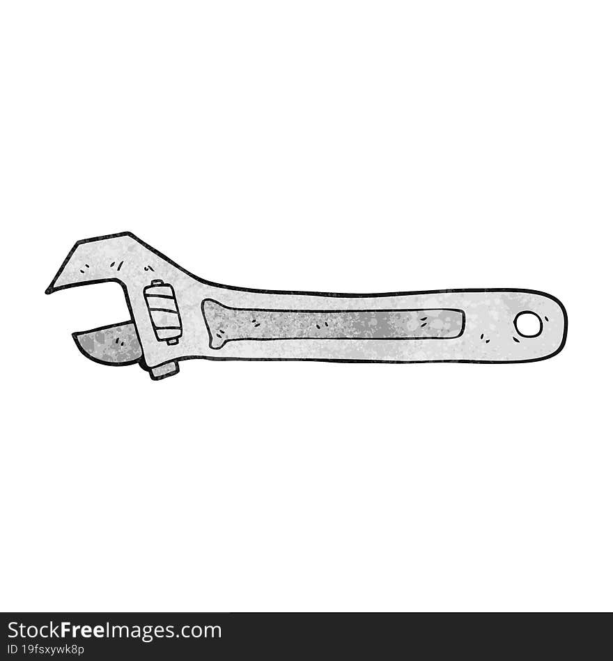 Textured Cartoon Spanner