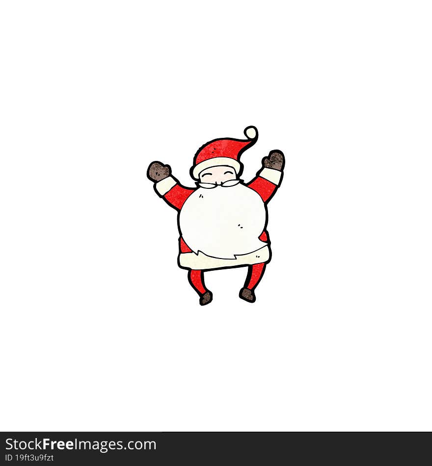 cartoon santa claus