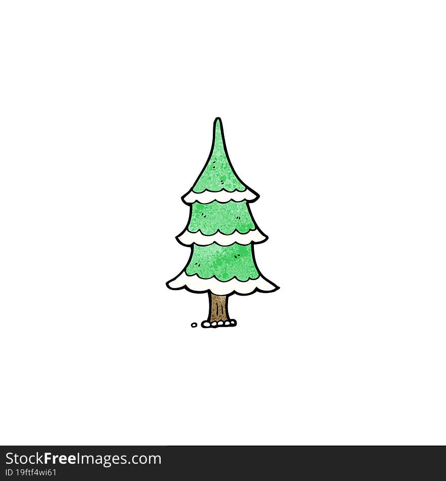 Cartoon Christmas Tree