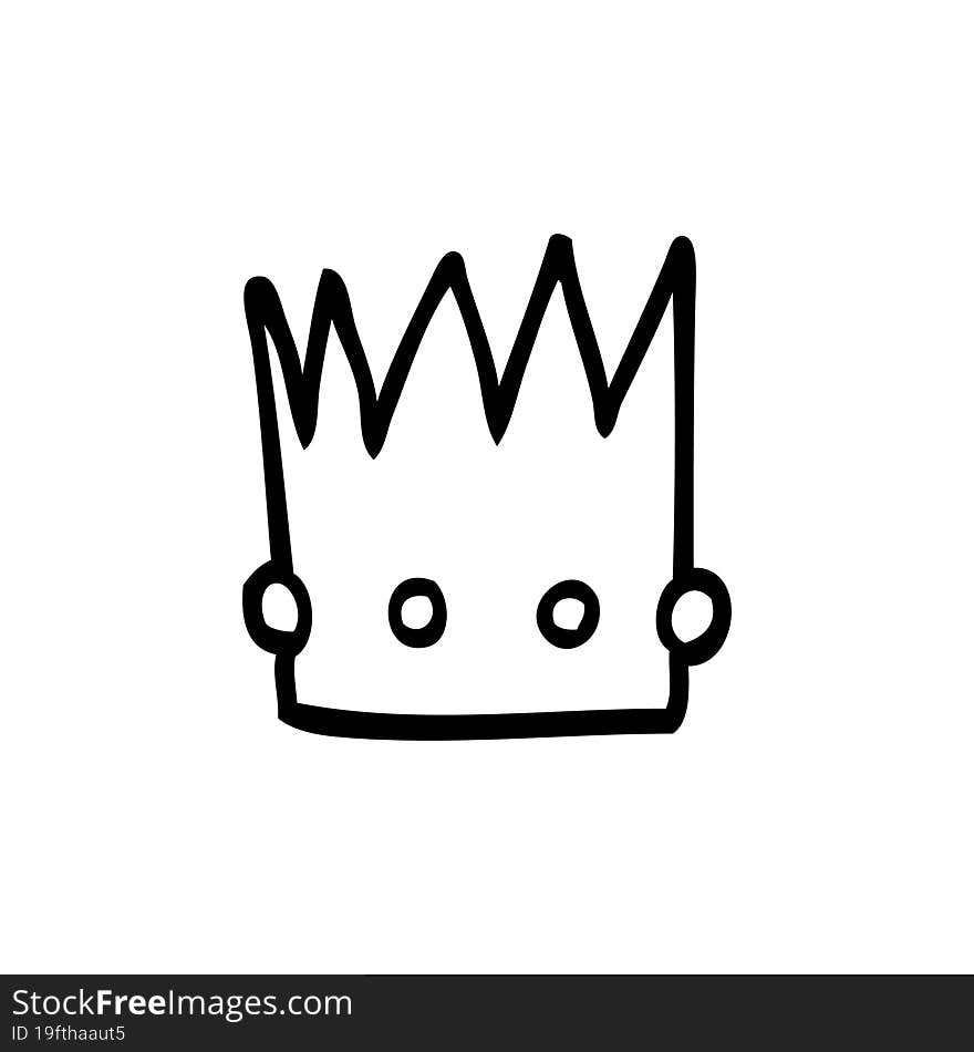 cartoon crown