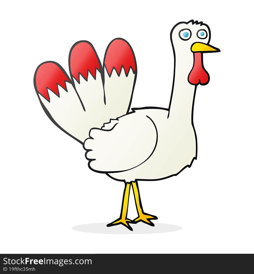 cartoon turkey