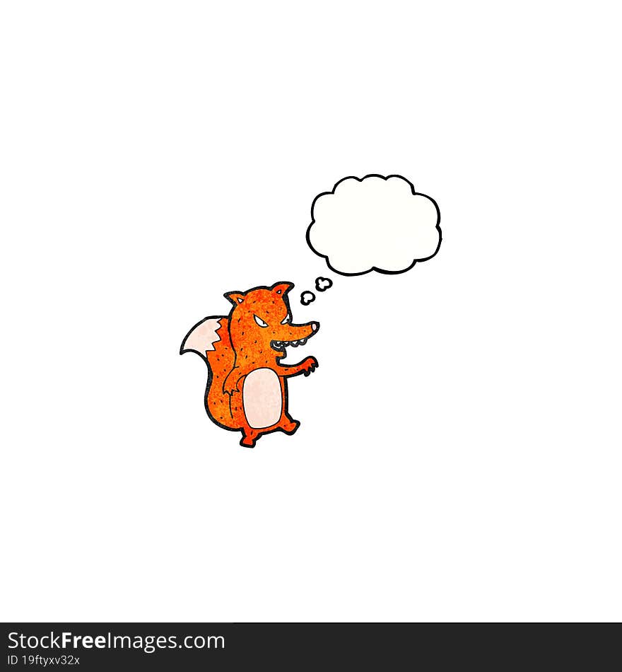 cartoon sly fox