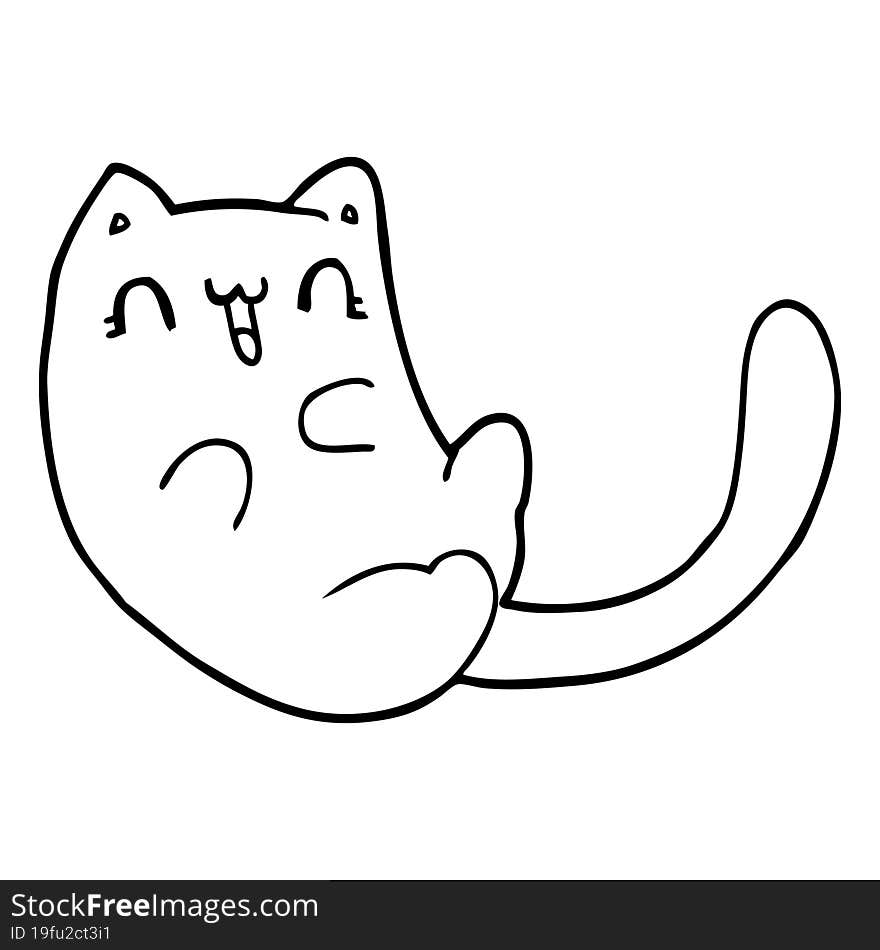 cartoon cat