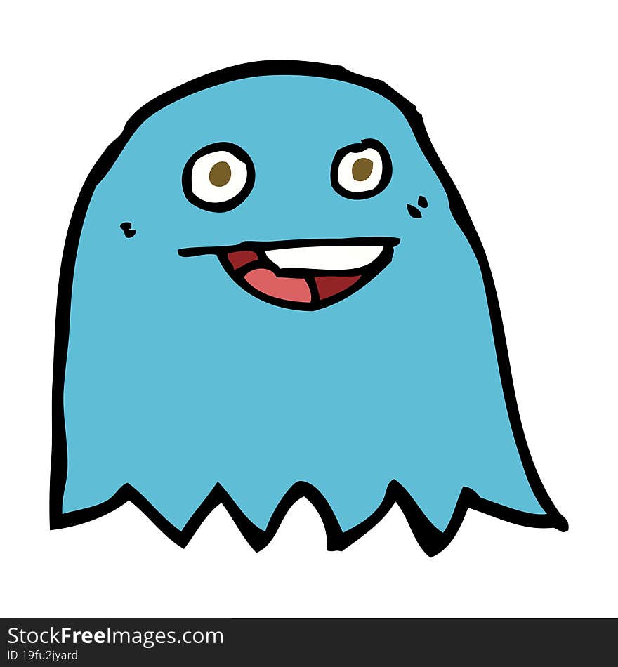 cartoon ghost