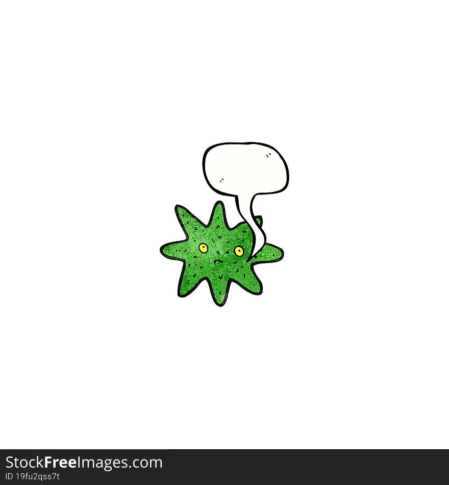 Starfish Cartoon Character