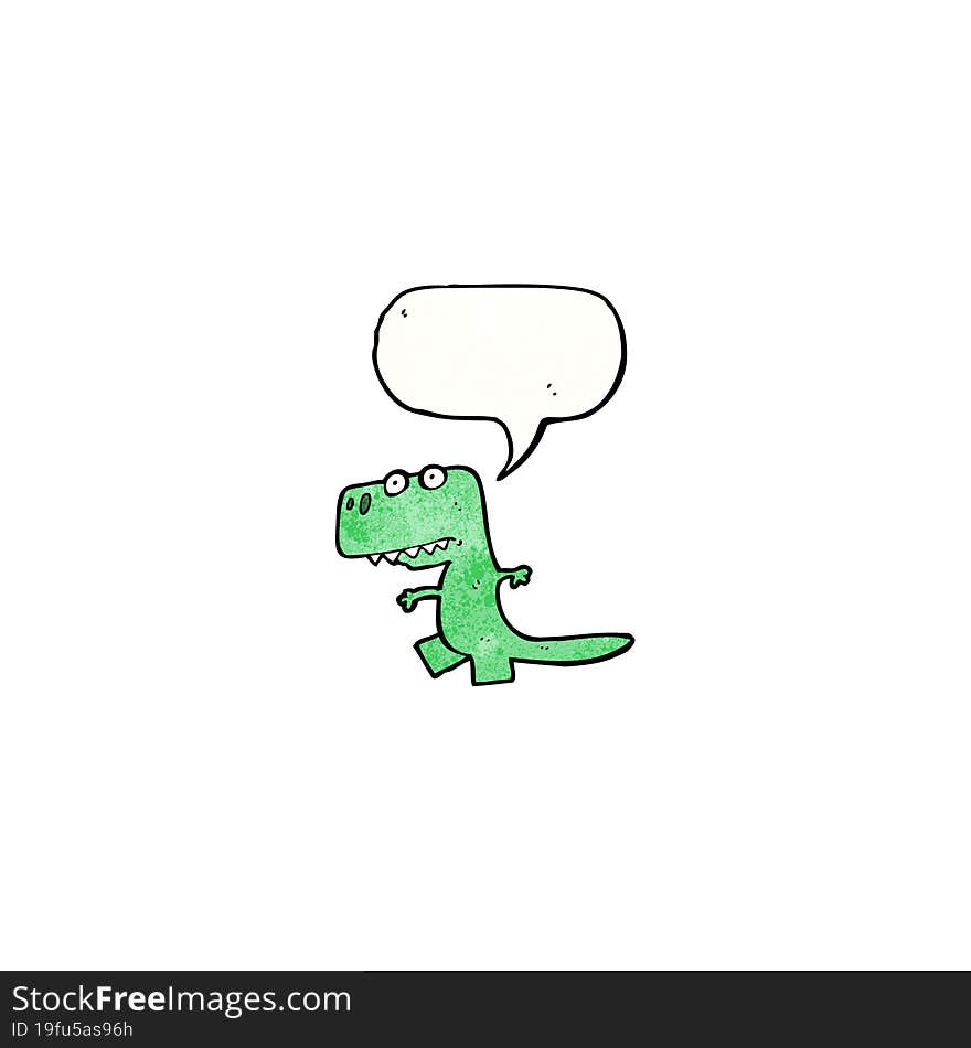 cartoon funny dinosaur