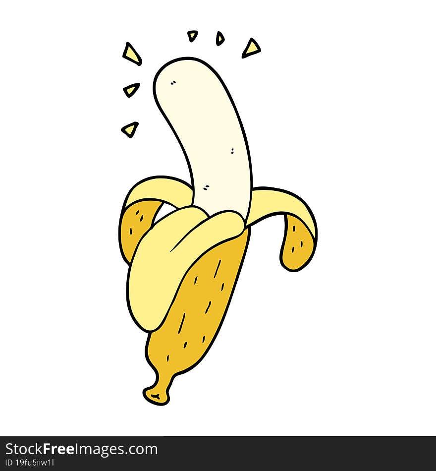 cartoon banana