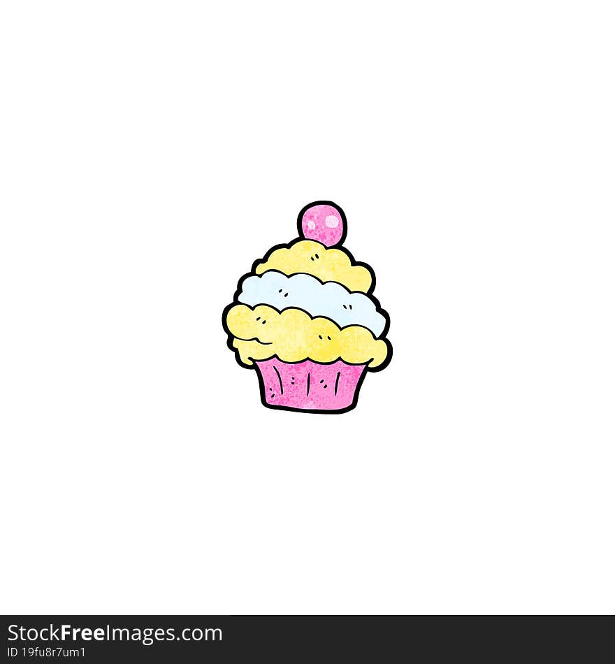 cartoon cupcake