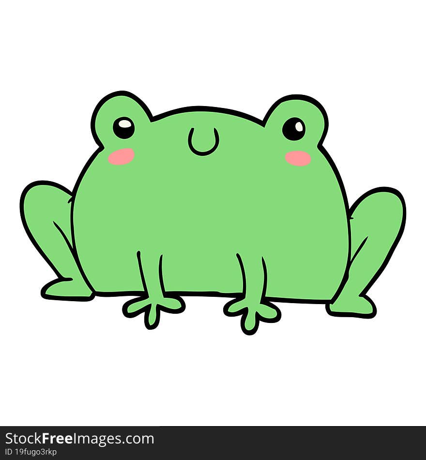 Cartoon Frog