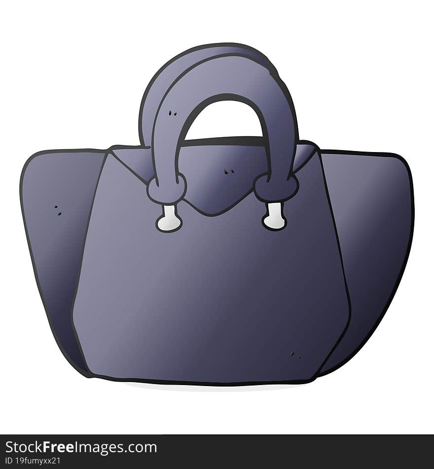 cartoon handbag