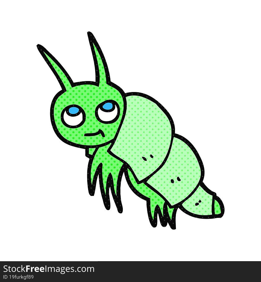 Cartoon Little Bug