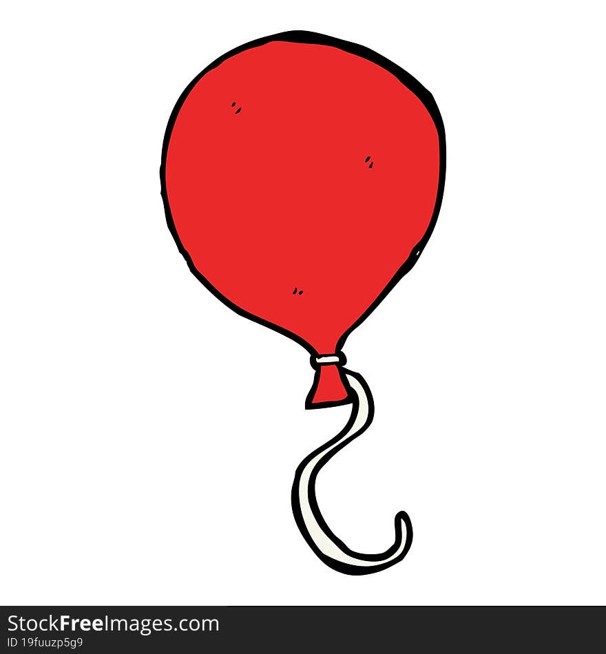 cartoon balloon