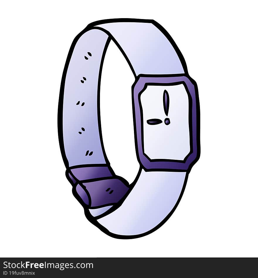 cartoon wrist watch. cartoon wrist watch