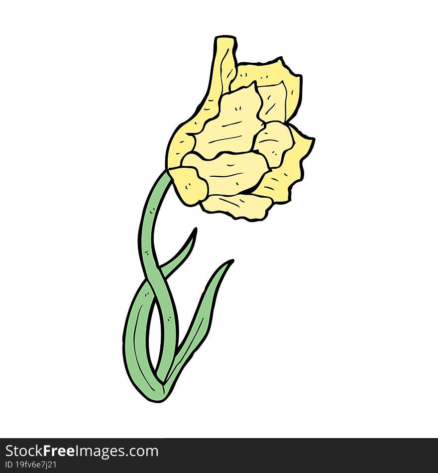 Cartoon Flower