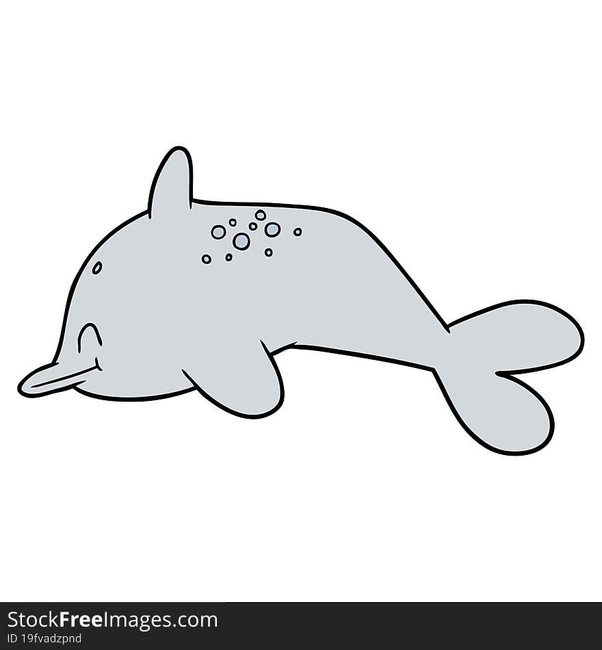 cartoon dolphin. cartoon dolphin