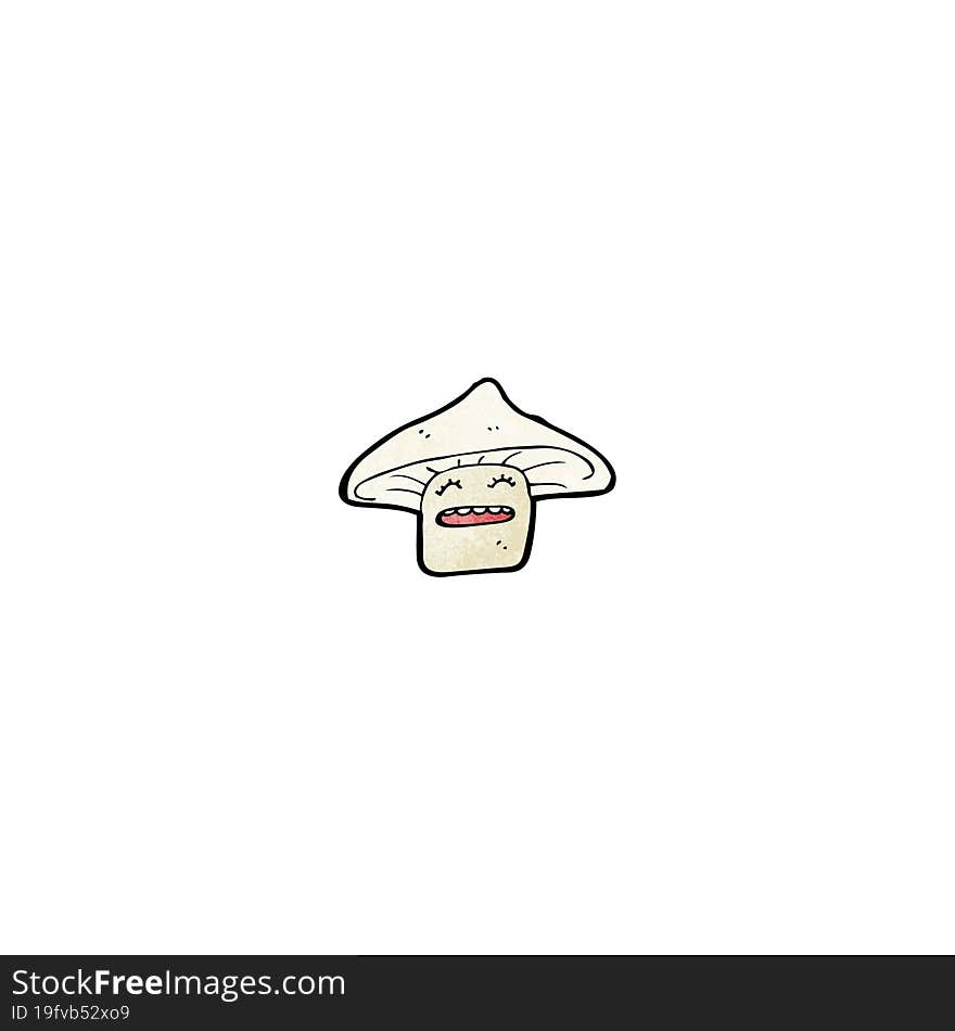 mushroom cartoon character