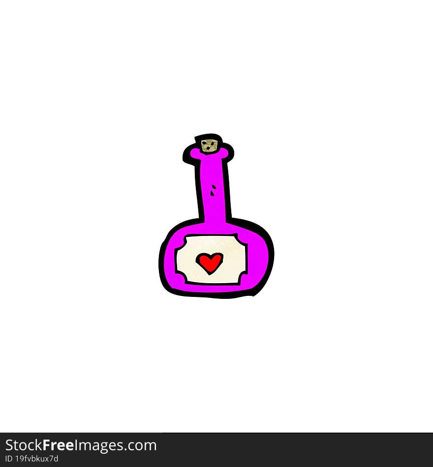 cartoon love potion