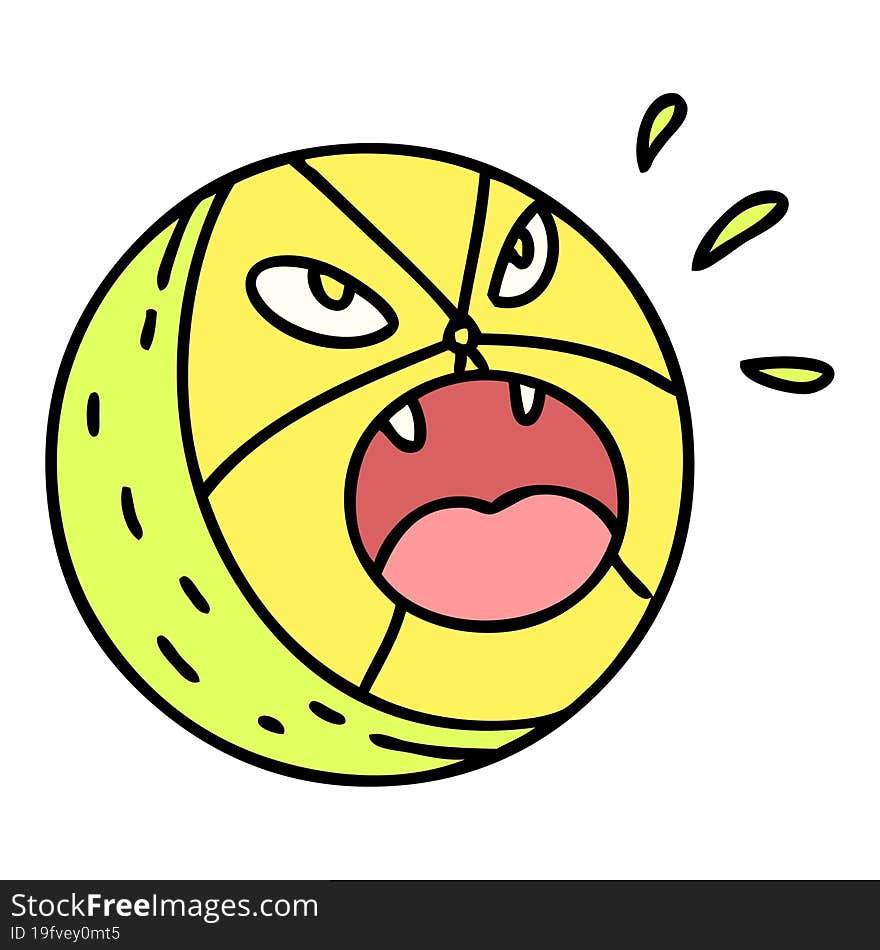 Angry Citrus Fruit