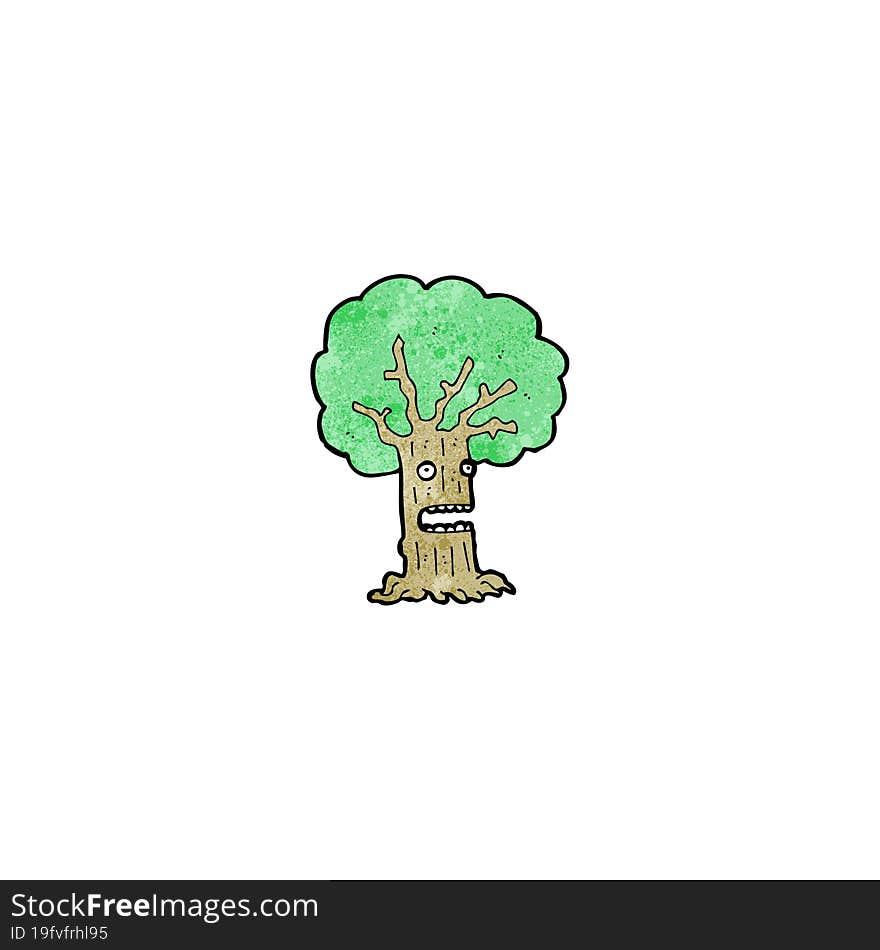 cartoon tree