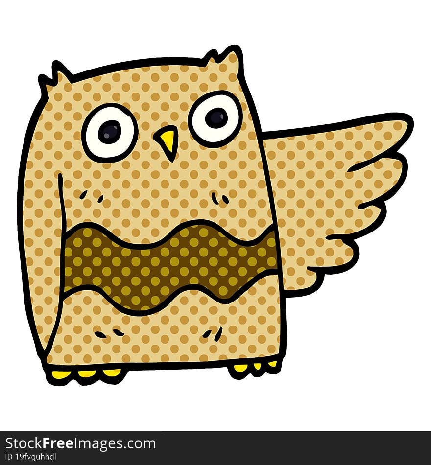 cartoon doodle cute owl