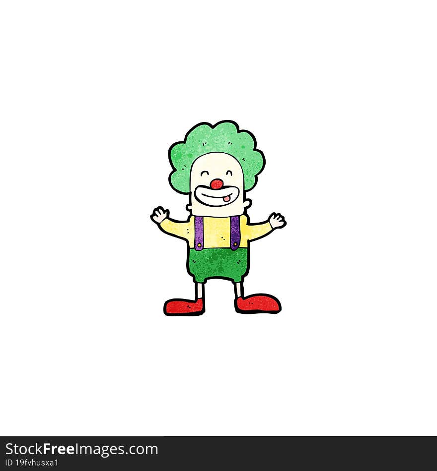 cartoon clown