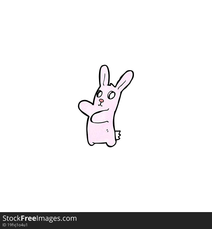 Spooky Bunny Rabbit Cartoon