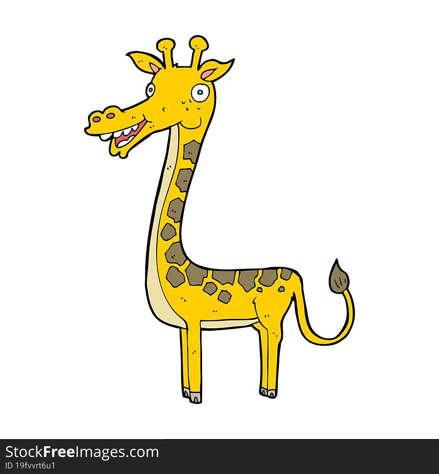 cartoon giraffe