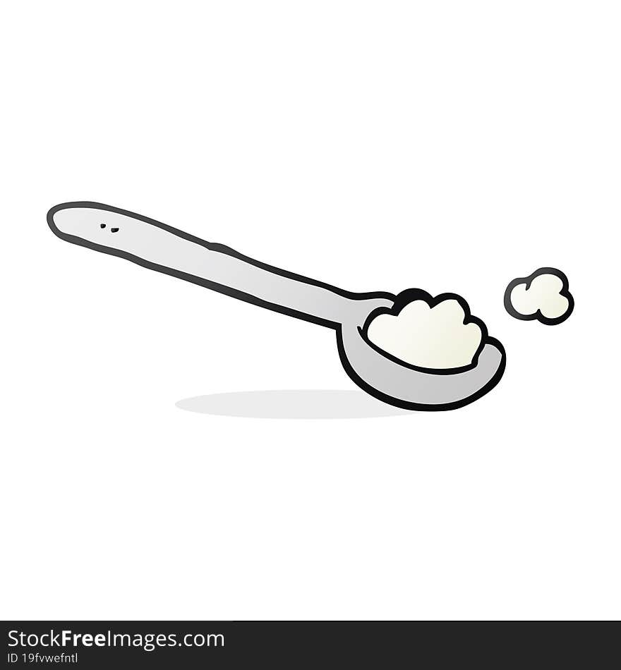 cartoon teaspoon of salt